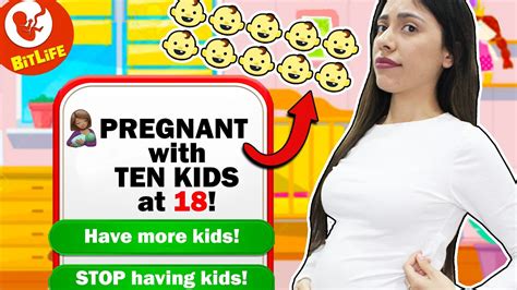 18+ bitlife|I Had 10 KIDS At Age 18 in BitLife! .